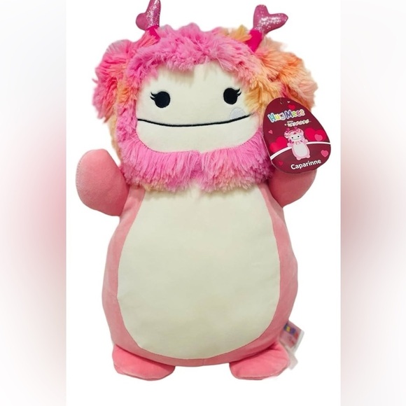 Squishmallows Caparinne NEW hug mees Pink and Cream Plush Toys - Picture 1 of 4